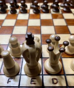 Chess Royal 30 European Wooden Handmade International Set, 11.81 x 1.97-Inch 18 71XnE51mhdL