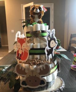 Woodland Creatures - Animal Shaped Decorations DIY Baby Shower or Birthday Party Essentials - Set of 20 35 71XnIBr0FwL