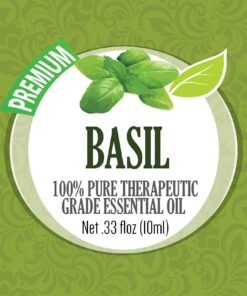 Alternative view of Healing Solutions 10ml Oils - Basil Essential Oil - 0.33 Fluid Ounces 0.33 Fl Oz (Pack of 1)