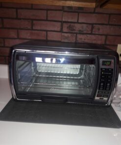 Oster Toaster Oven | Digital Convection Oven, Large 6-Slice Capacity, Black/Polished Stainless 73 71XobZ2nsSL