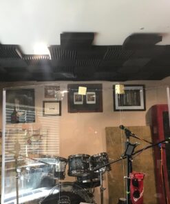 AK TRADING 48 Pack- Acoustic Panels Studio Soundproofing Foam Wedges 2" X 12" X 12" 15 71XpJU0SxLL