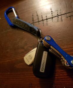 KeySmart Classic - Compact Key Holder and Keychain Organizer (up to 14 Keys, Blue) 33 71XpmnAjgeL