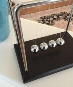 PowerTRC Newtons Cradle Balance Balls 7 1/4" | Science Physics Gadget | Desk Toys & Accessories 20 71XpvG8t7jL