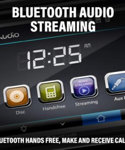 Planet Audio P9630B Car DVD Player - Double Din, Bluetooth Audio and Hands-Free Calling, 6.2 Inch LCD Touchscreen Monitor, MP3 Player, CD, DVD, WMA, USB, SD, AUX In, AM/FM Radio Receiver 13 71XqOvEkTL