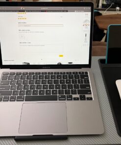 LAPGEAR Home Office Lap Desk with Device Ledge, Mouse Pad, and Phone Holder - Silver Carbon - Fits up to 15.6 Inch Laptops - Style No. 91585 37 71XqlKXe1L