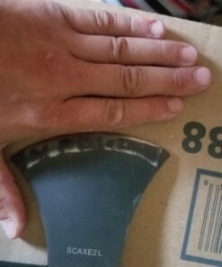Schrade SCAXE2L 15.7in Large Survival Axe with 4.2in Stainless Steel Blade and Glass Fiber PA and TPR Rubber Handle for Outdoor Survival Camping and Everyday Tasks Standard Packaging 32 71XqlgYesnL