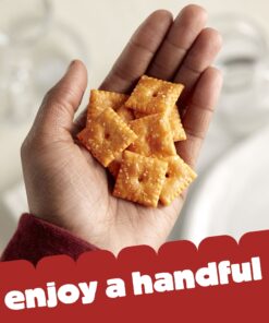 Cheez-It Cheese Crackers, Baked Snack Crackers, Lunch Snacks, Original (40 Packs) 1 Ounce (Pack of 40) 29 71Xqwk03SzL