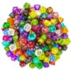 Wiz Dice Series II - DND Dice Set (105 Dice, 15 Sets of 7 Unique Colors) - Perfect DND Gifts - Role Playing Dice DND Accessories for TTRPG MTG Dice Games -D&D Dice Game Sets in Unique Finishes 6 71XrdI2HSpL 2