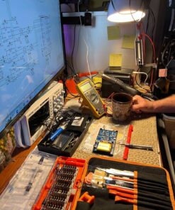 GANGZHIBAO 90pcs Electronics Repair Tool Kit Professional, Precision Screwdriver Set Magnetic for Fix Open Pry Cell Phone, Apple iPhone, Computer, PC, Laptop, Tablet, iPad, Mac book with Portable Bag 32 71XrmiPRkVL