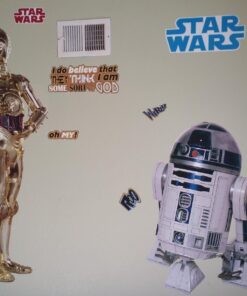 RoomMates RMK1591GM Star Wars Classic C-3PO Peel and Stick Giant Wall Decal 12 71XrwkSA8IL