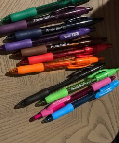 Paper Mate Profile Retractable Ballpoint Pens, Bold (1.4mm), Assorted Colors, 12 Count 29 71XsdSJNNL