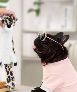 SHARLOVY Dog Squeaky Toys No Stuffing 6 Pack Dog Toys Crinkle Dog Toys for Small Dogs Durable Dog Chew Toys Plush Cute Animals Natural Puppy Toys for Teething Pet Toys Squeak 20 71Xt2HNyVkL