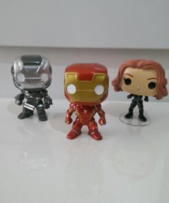 Funko POP Marvel: Captain America 3: Civil War Action Figure - Iron Man, Multi-Colored, Standard (7224) std 26 71XtDtVKs5L