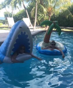 BigMouth Inc Giant Inflatable Palm Tree Pool Float, Funny Inflatable Vinyl Summer Pool or Beach Toy, Patch Kit Included 11 71XtPF4vC6L