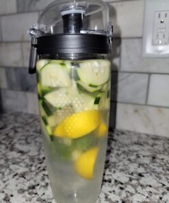 Brimma Fruit Infuser Water Bottle - 32 oz Large, Leakproof Plastic Fruit Infusion Water Bottle for Gym, Camping, and Travel 45 71XtR8aF0L