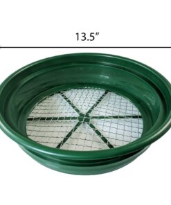 ASR Outdoor 3pc Gold Panning COARSE Classifier Screen Set Prospecting Mesh Sifting Sieve (1/2, 1/8, 1/20) 3 Piece Set - Coarse Combo Green 13 71XtSJB71PL