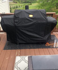 Oklahoma Joe's Longhorn Outdoor Grill Combo Cover Black 30 71XuFPfxdGL