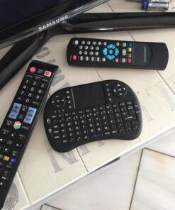 Rii I8 Mini 2.4Ghz Wireless Touchpad Keyboard With Mouse For Pc, Pad, Xbox 360, Ps3, Google Android Tv Box, Htpc, Iptv (Black) 31 71XuXW3gXYL