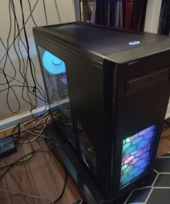 Phanteks Enthoo Pro Full Tower Chassis with Window Cases PH-ES614P_BK,Black Black 75 71XuupVbNmL