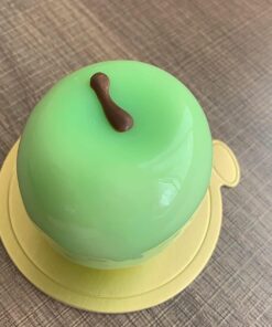 Round Silicone Molds for Chocolate Candy - 8 Cavity Apple Mold 3d Silicone Molds for Baking Molds Silicone Shapes Ice Cream Candy Molds Silicone White Chocolate Dessert Molds Cake Baking Supplies Apple Silicone Mold 39 71XvQ4A44hL