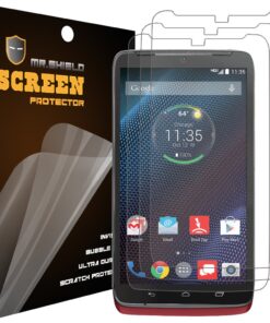 Alternative view of Mr.Shield Designed For Motorola Moto Droid Turbo Premium Clear [PET] Screen Protector [3 PACK] with Lifetime Replacement
