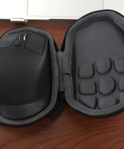 co2CREA Hard Travel Case Replacment for Logitech MX Master 2S / MX Master 3 Wireless Mouse (Black Case + Inside Grey) Black Case+Inside Grey Case for Master 2S/3 57 71XvevqXgwL