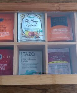 Oceanstar - TB1323 Oceanstar Bamboo Tea Box, 12 Inch, Natural 42 71Xw1MqqUIL