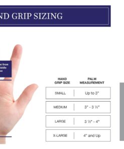 Gibson Rainbow Gymnastics Hand Grips, MADE IN USA Large Blue 14 71XwNKdctZL