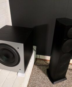 Polk Audio PSW505 12" Powered Subwoofer - Deep Bass Impact & Distortion-Free Sound, Up to 460 Watts, Easy Integration with Home Theater Systems, BLACK 50 71Xwv 9tIsL 1