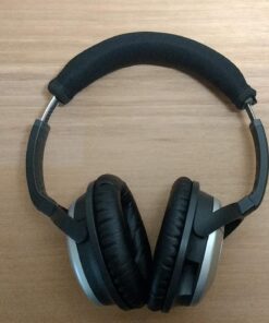 Geekria Flex Fabric Headband Cover Compatible with Bose QuietComfort 2, QuietComfort 15, QC2, QC15 Headphones, Head Cushion Pad Protector, Replacement Repair Part, Easy DIY Installation (Black) Black 43 71XzRspLHL