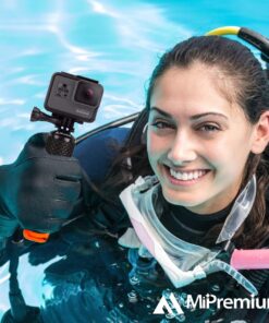 Waterproof Floating Hand Grip Compatible with GoPro Hero 12 11 10 9 8 7 6 5 4 3 3+ 2 1 Session Black Silver Camera Handler & Handle Mount Accessories Kit for Water Sport and Action Cameras (Orange) 24 71XzbyMMVTL 1