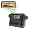 EWAY WiFi Magnetic Hitch Wireless Backup Rear/Front View Camera Rechargeable Battery for Easy Hitching of Gooseneck Horse Boat Travel Trailer/Fifth Wheels/RV/Camper Reverse for iPhone iPad Android 2 71XzhPw9UhL