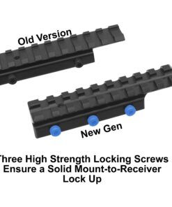 UTG MNT-PMTOWL-A New Gen Dovetail to Picatinny/Weaver Adaptor Mount, One Size Black 29 71Y 57fDg9L