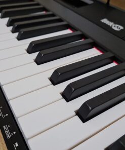 RockJam 88 Key Digital Piano Keyboard Piano with Full Size Semi-Weighted Keys, Power Supply, Sheet Music Stand, Piano Note Stickers & Simply Piano Lessons 34 71Y zCvUyjL