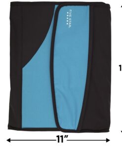 Five Star Expanding File Folder, 8-Pocket Expandable File Folder, Teal (73921) 12 71Y018zDES