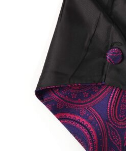 Epoint EGC1B01-03 Multi Mens Paisley Waistcoat Woven Microfiber S-5XL Vest Medium Purple-egc1b01d 14 71Y11q6wRnL