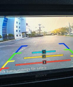 Xroose S2 HD Wired Backup Camera, 149° Wide Field of View License Plate Camera, IP69 Waterproof LED Colored Night Vision Rear-View Camera for Reversing/Driving Car Pickup SUV Truck … 61 71Y3Rxus1 L