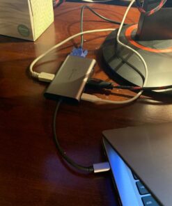 UtechSmart USB C Hub,Triple Display USB C Laptop Docking Station, 11 in 1 USB C Dock with Dual HDMI, VGA, PD3.0, SD TF Card Slot, 4 USB Ports Dual Monitor Adapter Compatible for MacBook and Windows Grey 60 71Y3uwl6roL 1