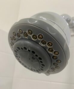 Culligan WSH-C125 Wall-Mounted Filtered Showerhead with Massage, 10,000 Gallon, Chrome, 8.5"L x 4.75"W 24 71Y4F4JmGBL