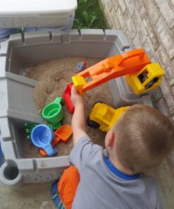 Little Tikes Big Digger Sandbox, White 47 71Y4FJ9tfnL