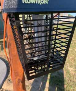 Flowtron Bug Zapper, 1/2 Acre of Outdoor Coverage with Powerful 15W Bulb & 5600V Instant Killing Grid, Electric Insect, Fly & Mosquito Zapper, Made in The USA 27 71Y4Fuy7sAL