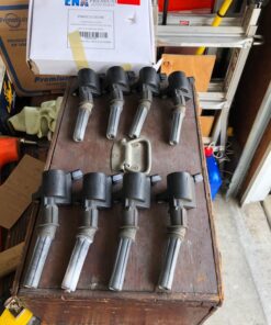 ENA Set of 8 Curved Boot Ignition Coil Pack Compatible with Ford Lincoln Mercury 4.6L 5.4L V8 Replacement for DG508 C1454 C1417 FD503 1L2U12029AA I2LU-12A388-AA C1417 DG473 DG481 DG491 39 71Y4qq2j7HL