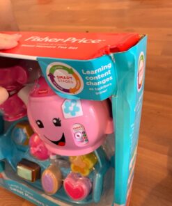 Fisher-Price Laugh & Learn Toddler Learning Toy Sweet Manners Tea Set With Smart Stages For Pretend Play Ages 18+ Months Standard Packaging 33 71Y7ew6RubL