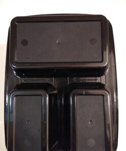 Ez Prepa 25 Pack 32oz 3 Compartment Meal Prep Containers with Lids -Food Storage Containers Plastic, Bento Box, Lunch Containers, Microwavable, Freezer and Dishwasher Safe, Food Containers 31 71Y7xaGQIvL