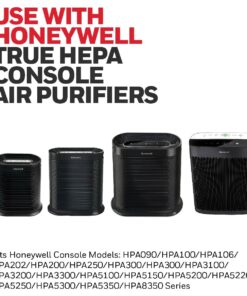 Honeywell HEPA Air Purifier Filter R, 3-Pack for HPA 100/200/300 and 5000 Series - Airborne Allergen Air Filter Targets Wildfire/Smoke, Pollen, Pet Dander, and Dust 3 pack 18 71Y80xZEyoL