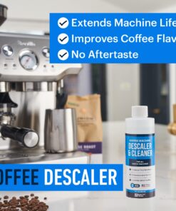 Alternative view of Coffee Machine Descaler - 2 Uses - Descaling Solution for Nespresso Breville Keurig Jura & More - USA Made Cleaner For All Coffee Machines, Glass Pot Cleaner and Espresso Makers 8 Fl Oz (Pack of 1)