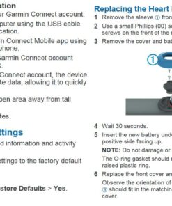 Garmin fēnix 5, Premium and Rugged Multisport GPS Smartwatch, Slate Gray/Black Band, 47 MM Watch Only Slate Gray with Black Band 47mm 41 71Y8JtWb8LL