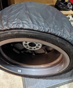 Moonet PVC Leather Spare Tire Wheel Cover for Car Truck SUV Camper Trailer Universal Fit RV JP FJ, R15 Black (for Overall Wheel Diameter 27-29 inch) 15 inch for Tire Diameter 27"-29" 53 71Y97y16XL