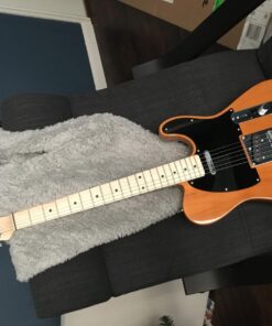 Squier Affinity Series Telecaster Electric Guitar, Butterscotch Blonde, Maple Fingerboard Right Handed 48 71Y9biMEXyL