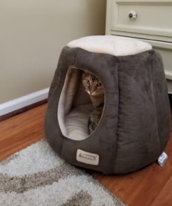 Armarkat Cat Bed, Laurel Green and Beige 46 71YA3lWfdJL